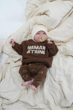 CHOCOLATE SWEATER | MAMAN JE T'AIME