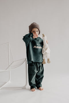 ROMEO PANTS GREEN CHECK