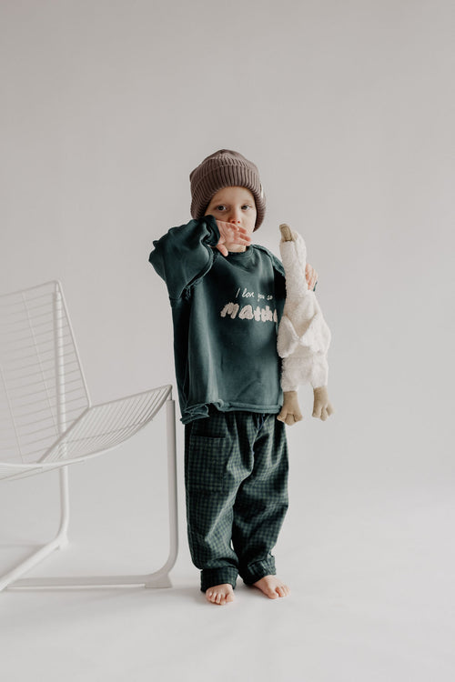 ROMEO PANTS GREEN CHECK