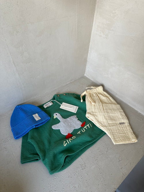 GOOSE SHIRT BASIL GREEN