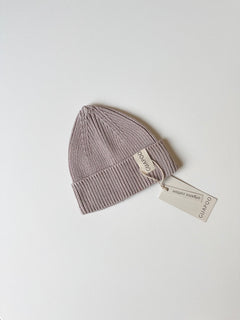 KNIT BEANIE LAVENDER