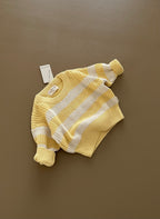 CHUNKY SWEATER DAYLIGHT STRIPES