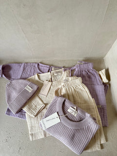 MUSLIN PANTS LAVENDER