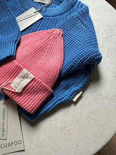 CHUNKY SWEATER | AQUA