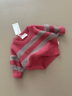CHUNKY SWEATER BERRY EARTH