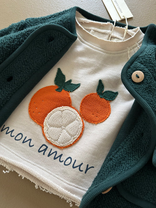 SWEATSHIRT CLEMENTINE MON AMOUR