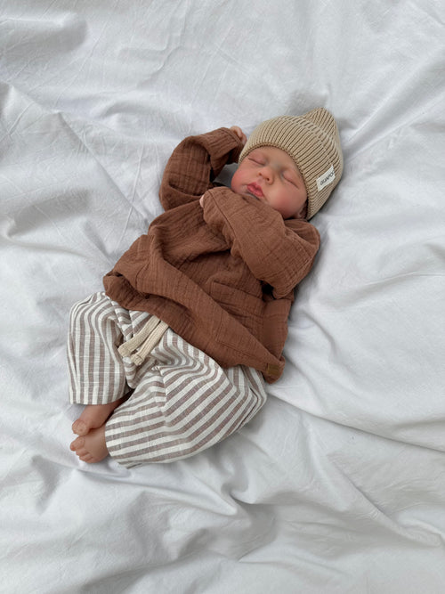 MUSLIN LONGSLEEVE | MOCHA