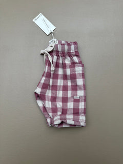 ROMEO PANTS ROSE CHECK