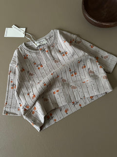 RIB LONGSLEEVE MINI CLEMENTINES