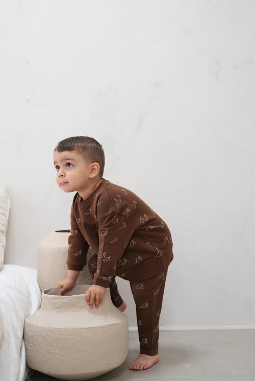 CHOCOLATE SWEATER | MANGO