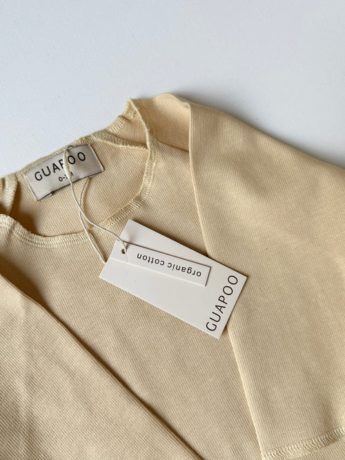 COZY LONGSLEEVE SOFT YELLOW