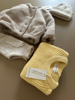 CHUNKY SWEATER BUTTERCREAM