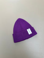 KNIT BEANIE COOL GRAPE