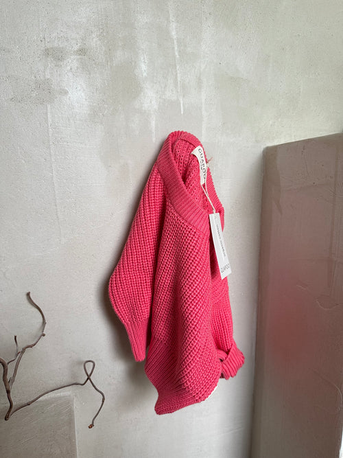 CHUNKY SWEATER BUBBLEGUM