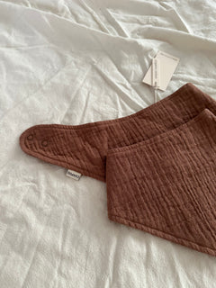 2-er PACK MUSLIN BANDANA | MOCHA