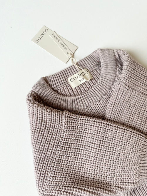 CHUNKY SWEATER LAVENDER