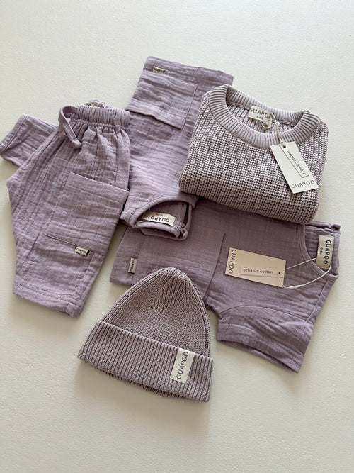 MUSLIN PANTS LAVENDER