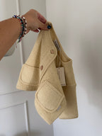 LIGHT FLEECE JACKET BUTTERCREAM