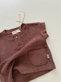 FROTTEE T-SHIRT | MOCHA