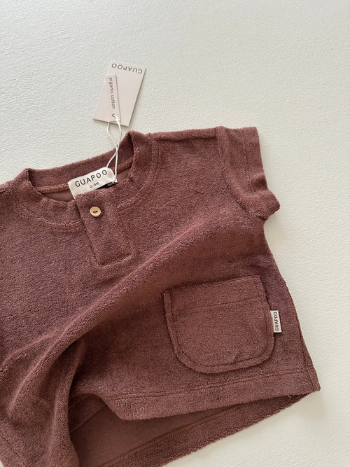 FROTTEE T-SHIRT | MOCHA