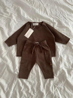 COZY LEGGINGS | CHOCOLATE