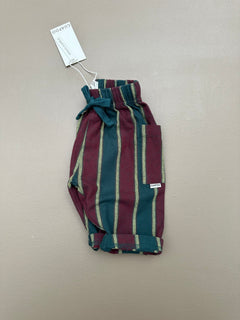 ROMEO PANTS RED FOREST STRIPES