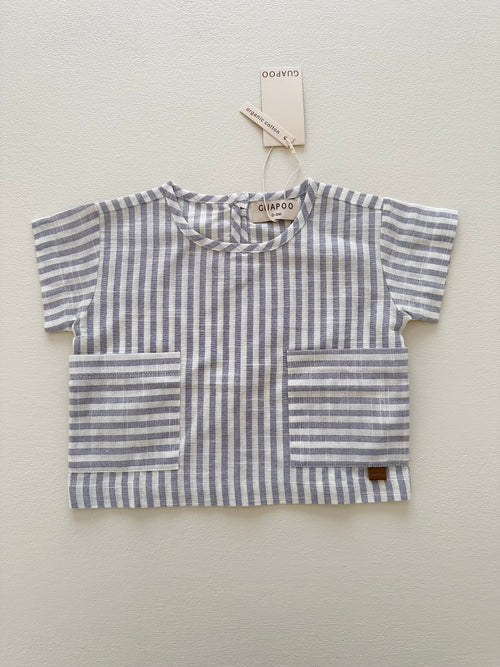 SUMMER T-SHIRT SMOKY STRIPES