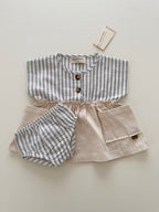 SUMMER DRESS | SMOKY STRIPES