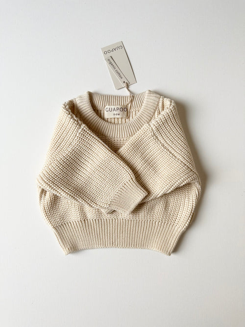 CHUNKY SWEATER OAT