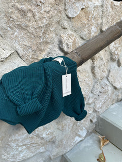 CHUNKY SWEATER PINE