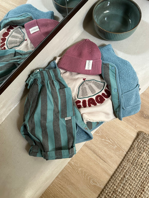 REVERSIBLE FLEECE VEST LUCKY