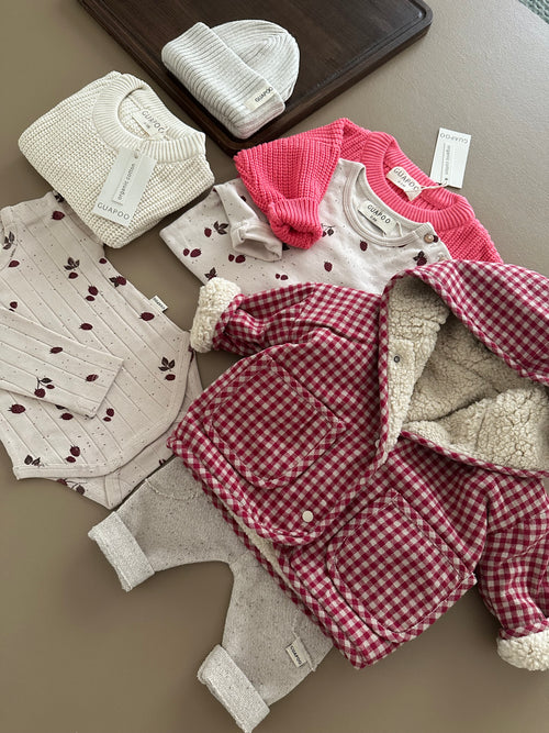 CHUNKY SWEATER BUBBLEGUM