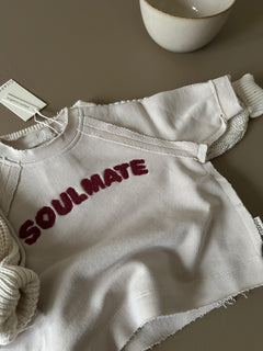 RAGLAN SWEATSHIRT SOULMATE CREAMY SILK