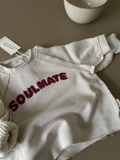 RAGLAN SWEATSHIRT SOULMATE CREAMY SILK