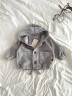 CORDUROY JACKET | GRAY