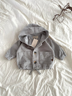 CORDUROY JACKET | GRAY