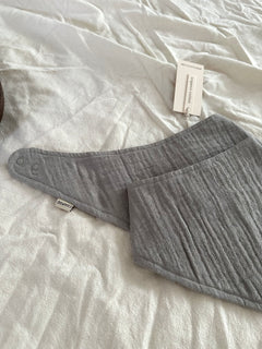 2-er PACK MUSLIN BANDANA | GRAY