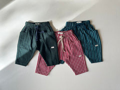 ROMEO PANTS GREEN CHECK