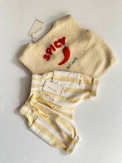 ROMEO PANTS | YELLOW STRIPES