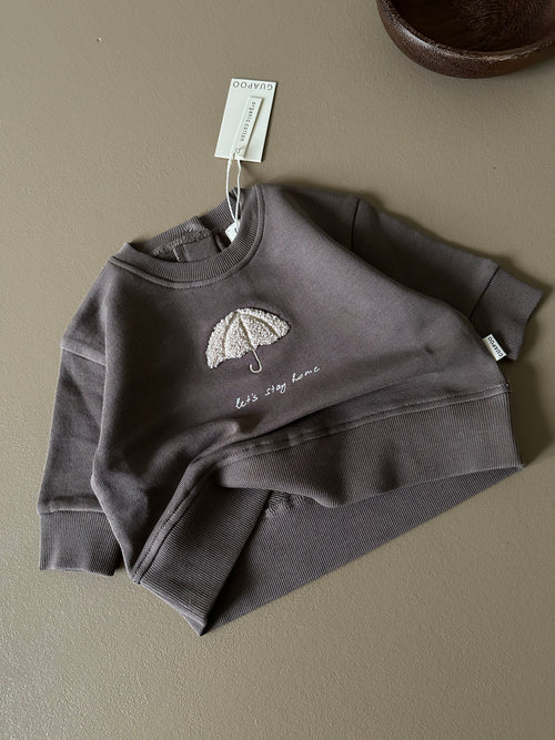 SWEATSHIRT LETS STAY HOME