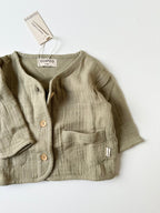 MUSLIN JACKET SAGE