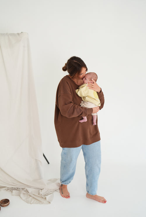 MOM SWEATER | BÉBÉ JE T'AIME