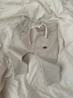 WAFFLE PANTS | CREAM