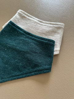 2-er Pack FLEECE BIB BANDANA CREAMY SILK SPRINKLE