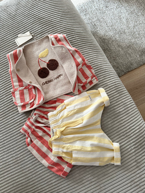 ROMEO PANTS | YELLOW STRIPES