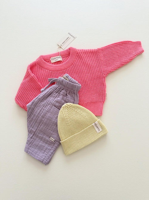 MUSLIN PANTS LAVENDER