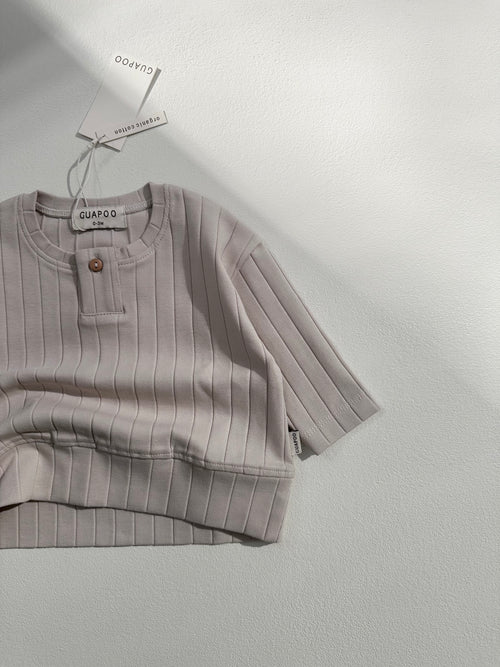 ORGANIC RIB LONGSLEEVE CREAMY SILK