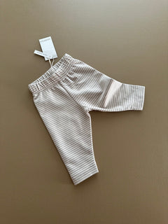 SWEAT LEGGINGS | GRAY STRIPES