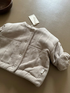 LIAM REVERSIBLE JACKET CREAMY SILK