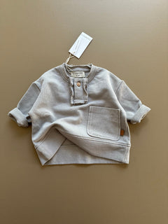 POCKET SWEATER | GRAY
